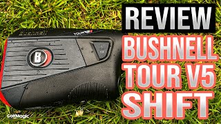 BUSHNELL TOUR V5 SHIFT RANGEFINDER REVIEW SHOULD THESE BE ALLOWED ON THE PGA TOUR [upl. by Clive885]