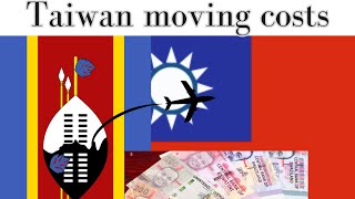 How much it costs to move to TaiwanHow much money do you needEswatini Youtuber🇸🇿 [upl. by Lehplar]