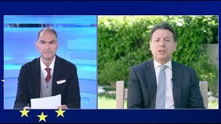 Italia Europa Le interviste del Corriere ai leader Giuseppe Conte Movimento 5 Stelle [upl. by Plank]