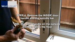 upvc multipoint strip lock removal and fittingwmv [upl. by Anecuza230]