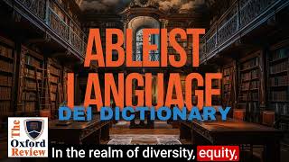 Ableist Language  Definition and explanation [upl. by Isnyl]