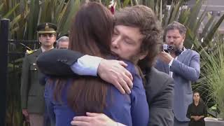 Javier Milei participó del acto por los 42 años de Malvinas y lo acompañó Villarruel [upl. by Aduhey]