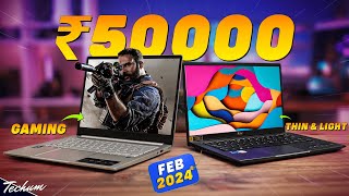 Top 5 Best Laptops Under Rs 50000 In 2024💥Best Laptop For Students amp Gamer💥Best Laptops Under 50000 [upl. by Nnylecyoj]