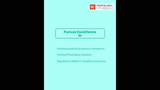 Launch Your Career in Pharmacy with a BPharm at Vishwakarma University vishwakarmauniversity [upl. by Gentes]