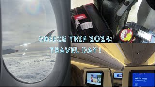 ✈️ GREECE TRIP 2024 🇬🇷 travel day [upl. by Janaye695]