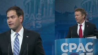 Rand Paul brings CPAC audience to its feet [upl. by Ahsitniuq]