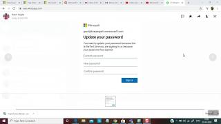 Microsoft Teams Updating Password [upl. by Monda]