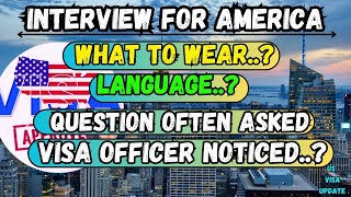 US Visa Interview All Detailed Informationus visa update [upl. by Ellah]