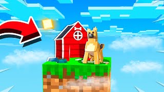 MAKING A DOG HOUSE ON ONE BLOCK EP 4 [upl. by Bortman]