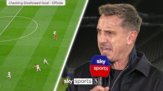 Neville Redknapp amp Townsend REACT to PGMOL error for Luis Diaz disallowed goal 😡 [upl. by Freida171]