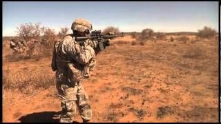 US Army Forces and Botswana Defense Forces Conduct Live Fire Training [upl. by Ardnaeed]