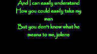 Dolly Parton Jolene  lyrics [upl. by Anitap]