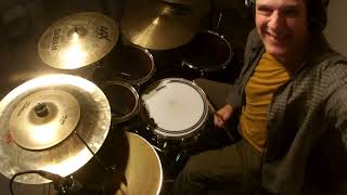 JeanLuc Ponty  Egocentric Molecules  drum cover by Steve Tocco [upl. by Iolande]