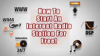 How To Set Up An Internet Radio Station For Free  A SAM Broadcaster Tutorial [upl. by Gerianne46]