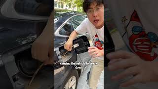 Car drain holes must be cleaned regularly otherwise the vehicle may be scrapped driving car [upl. by Ahtnamys]