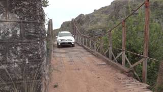 Puentes Colgantes en Camino Copina  El Condor [upl. by Novyad162]