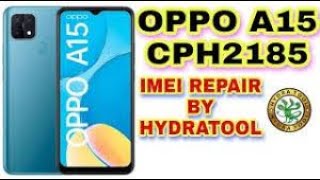 OPPO A15 cph2185 IMEI REPAIR BY HYDRATOOL ALL MTK OPPO IMEI REPAIR HYDRATOOL DFT PRO TOOL TR TOOL [upl. by Ttereve]