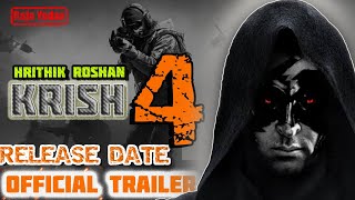 Krrish 4 office trailler release date anaunced  Hritik Roshan Rakesh Roshan official date [upl. by Quartus]