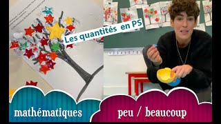 Mathématiques La notion de quantité en maternelle Peubeaucoup [upl. by Wickner]