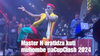 Master H achienda ne🏆 wemadhara uyo muhombe mudance aenda nacho chimhuti live at Harare CupClash [upl. by Abehshtab]