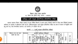 BPSC 70th Notification out।। बिहार लोक सेवा आयोग भर्ती 2024 [upl. by Stelle]