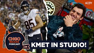 Cole Kmet IN STUDIO Chicago Bears offense looks for consistency vs Vikings  CHGO Bears Podcast [upl. by Jen]