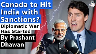 Canada will Hit India with Sanctions Diplomatic War Starts between India and Canada [upl. by Goldi]