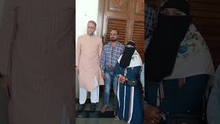 Darussalam Hyderabad main Asaduddin Owaisi se Mulakat Anam Mahila Mandal Adhyaksh [upl. by Ambrosia]