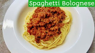 Spaghetti Bolognese Made Simple  Sharon’s Happy Place [upl. by Jezreel]