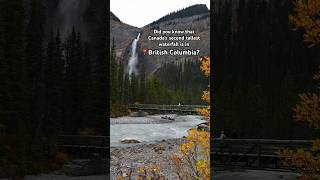 This is 📍Takakkaw Falls Yoho National Park British Columbia travelcanada [upl. by Lynda]