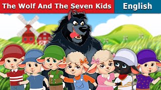 The Wolf And The Seven Kids  Stories for Teenagers  EnglishFairyTales [upl. by Arocat587]