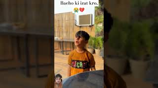 Bacho ki izat kro😭💔 emotional humanity motivation hearttouching story trending [upl. by Libbey]