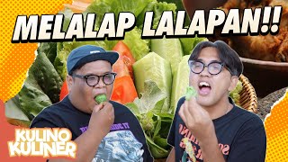 Mukbang Sayur Lalapan Sampe Mau Muntah 🤢  KULINO KULINER [upl. by Pessa]