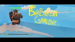 EXTREME BEDWARS GAMEPLAY Barbarian Kit Game Play [upl. by Rudiger]