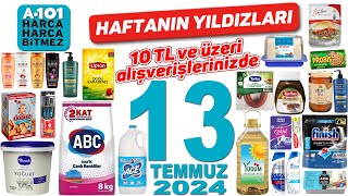 A101 13 TEMMUZ 2024 KATALOĞU  İNDİRİMLİ TEMİZLİK GIDA  A101 10 LİRA ÜZERİ KAMPANYA ÜRÜNLERİ  A101 [upl. by Acirret]