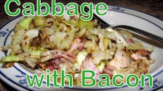 Atkins Diet Recipes Low Carb Cabbage and Bacon IF [upl. by Gristede489]