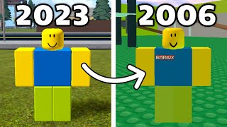 I Went Back To OLD Roblox 20062023 [upl. by Formica]