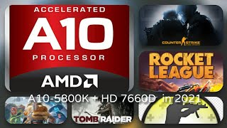 A10 5800K  HD 7660D  Test in 19 Games  My Favorite APU a decade ago [upl. by Bartholomeus]