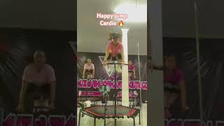 Trampoline dance fitness cardio [upl. by Atiuqahs]