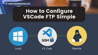 How to Connect Visual Studio Code to Web Hosting Server  FTP Simple Configuration [upl. by Kylstra]