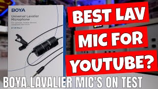 Boya BY M1 Pro II MK2 vs M1S vs M1 Pro Which Lavalier Mic Is Best For YouTube [upl. by Euqinehs350]