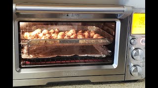 AIR FRIED WINGS ON MY BREVILLE SMART OVEN AIR [upl. by Grane]