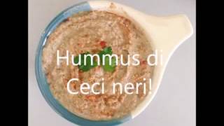 Hummus di ceci neri [upl. by Lehcem]