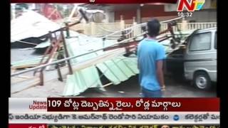 Hudhud Cyclone Effect in Andhra Pradesh  Story Board  Part 01 [upl. by Einre]