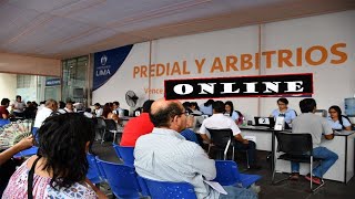 Como PAGAR ARBITRIOS PREDIAL MUNICIPALES Online [upl. by Marj]