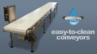 Easy To Clean Conveyor [upl. by Tnahs]