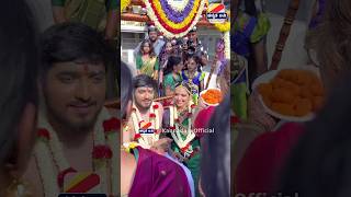 ಮದುವೆ 💐 ನನ್ನರಸಿ ರಾಧೆ ಕೌಸ್ತುಭ ಮಣಿ Nannarasi radhe serial kaustubha mani marriage in Tamil style [upl. by Enileuqcaj]