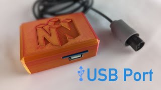 How I added a USB port to the Nintendo 64 Because I didnt want to buy the mouse [upl. by Tamarra]