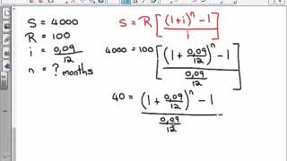 DSC1630  Lecture 4  Question 3  Annuity [upl. by Jordans170]