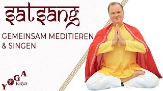 Satsang quotIshvara Pranidhanaquot mit Sukadev  Yoga Vidya Live 30082023 0700 Uhr [upl. by Eelatan804]